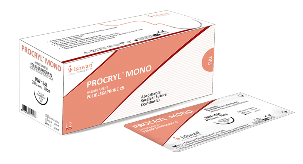 Monofilament Poliglecaprone 25 Suture